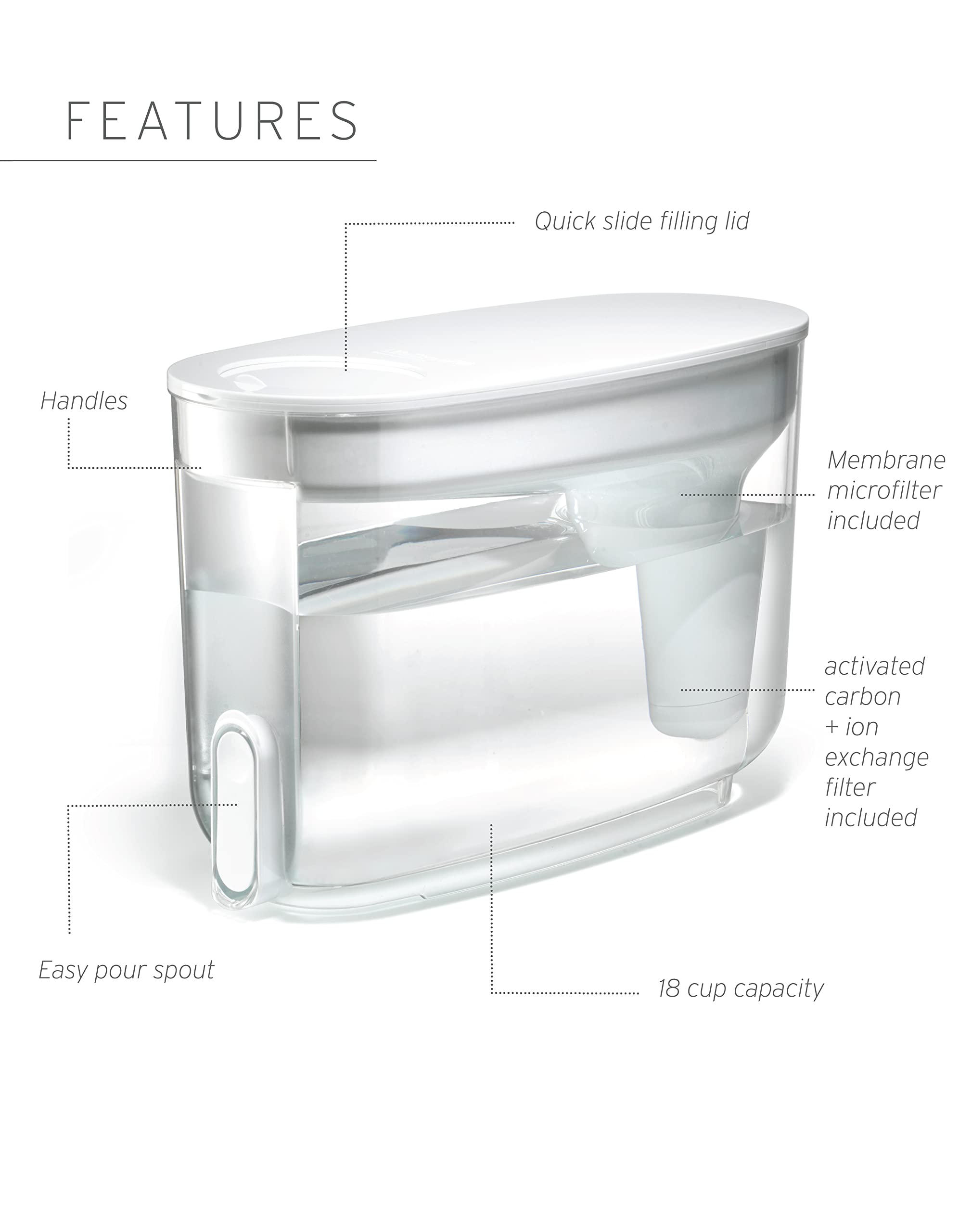 LifeStraw open easy-fill lid demonstrating simple refill access for quick top-ups