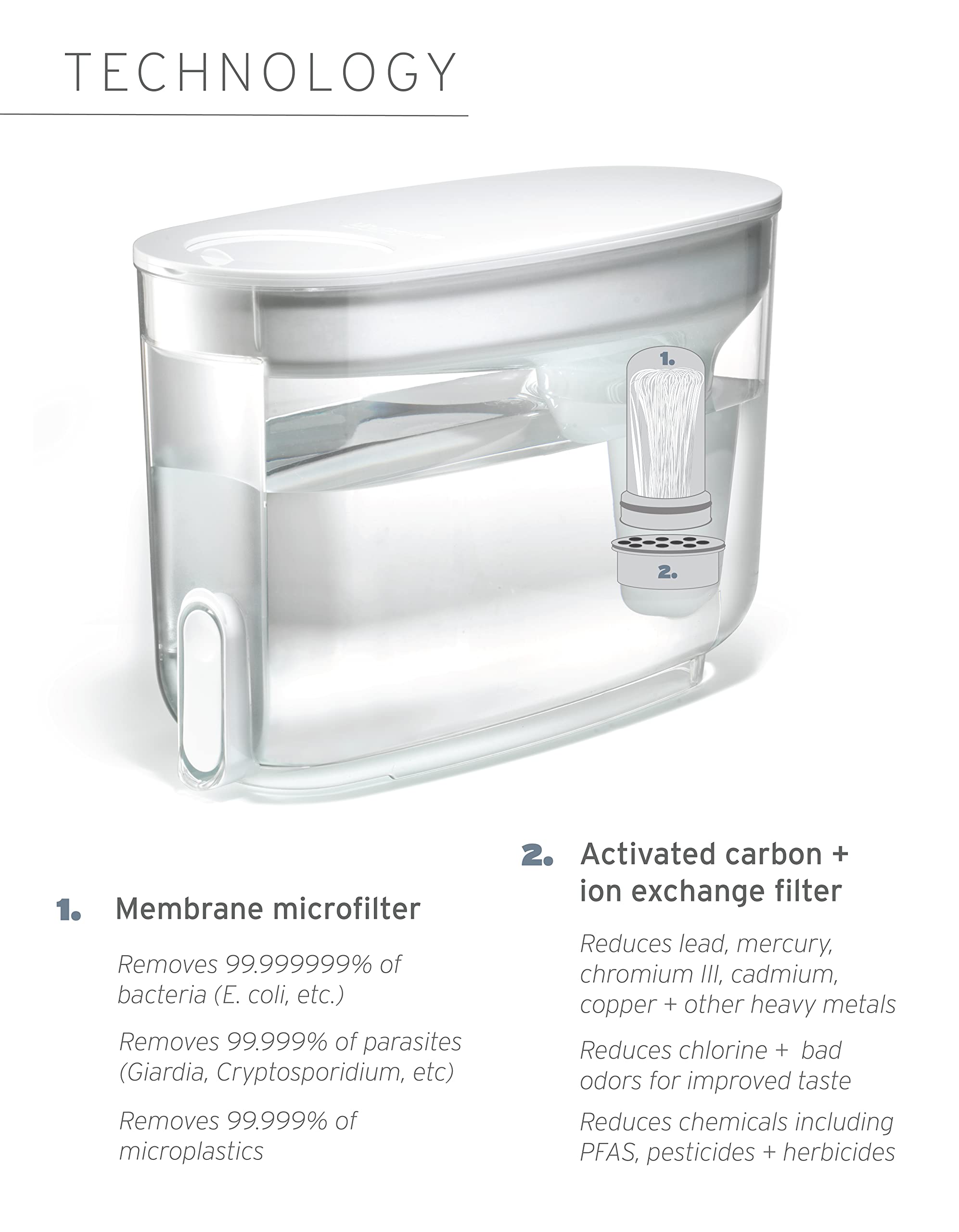 LifeStraw BPA-free plastic texture emphasizing durable materials and safe handling