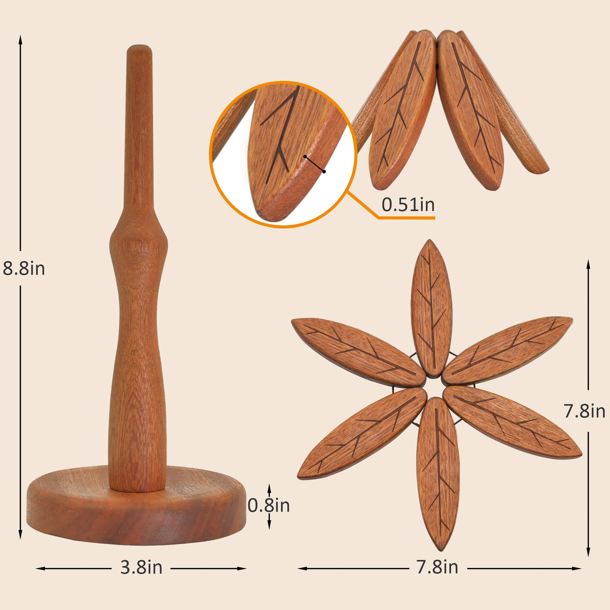 LIFETOWE trivet displayed on dining table with dish, enhances table decor