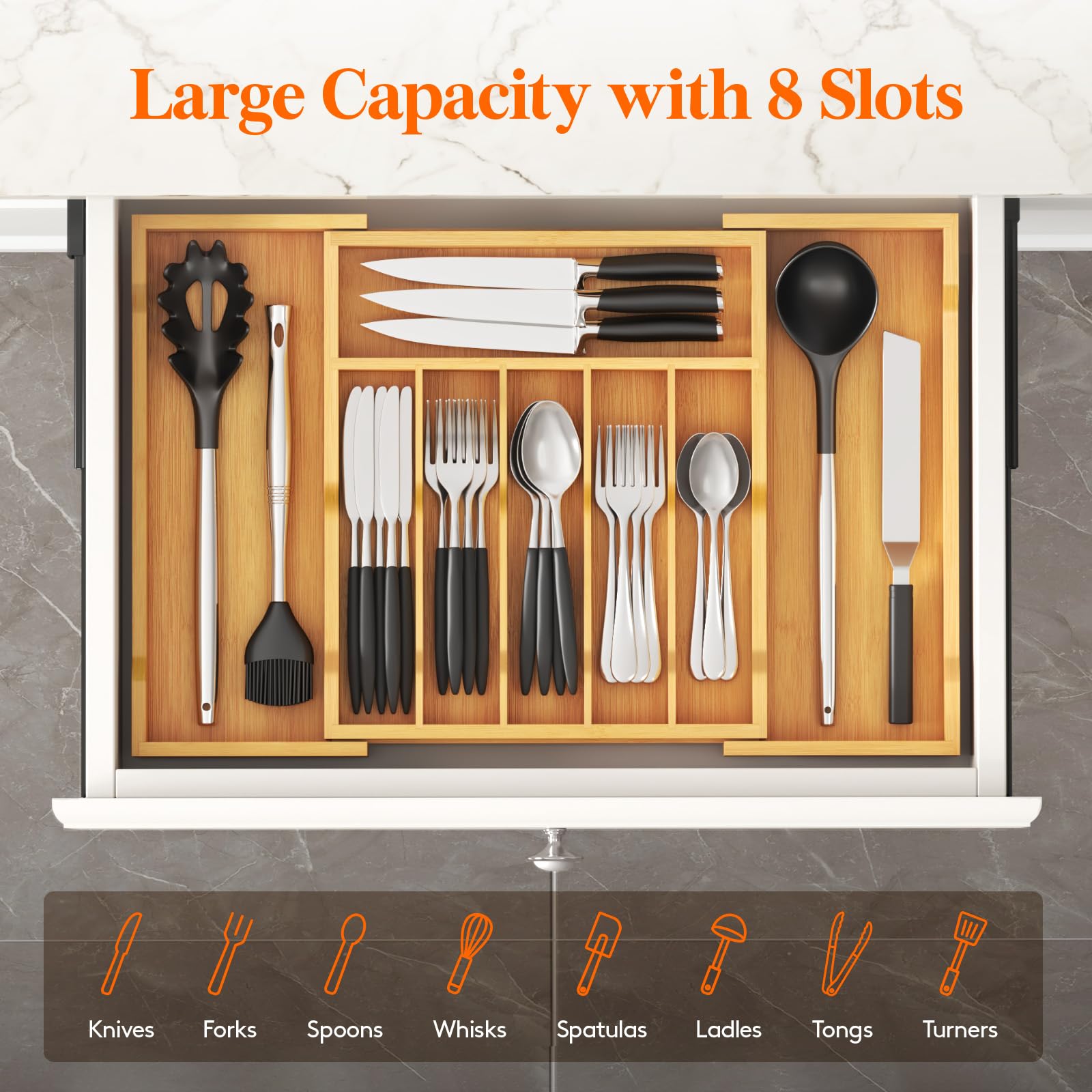Lifewit expanded width demonstrating adjustable fit and space saving
