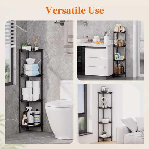 Lifewit caddy next to shower bottles to show scale and high load-bearing capacity