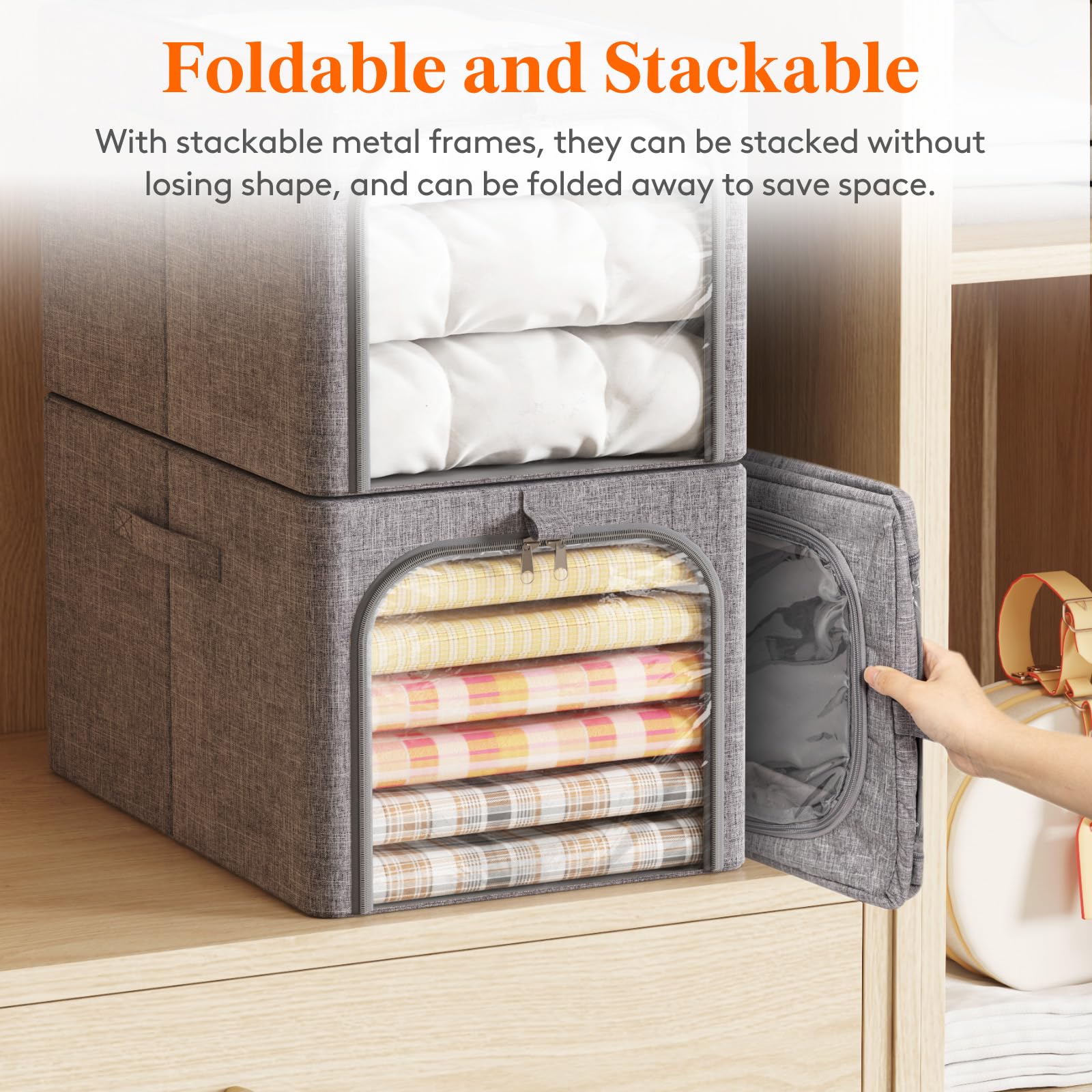 Lifewit close-up metal frame corner showing sturdy support and durability