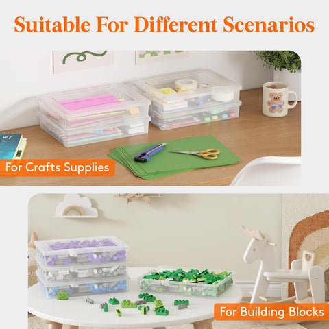 Lifewit holding craft supplies showing organized hobby storage benefit