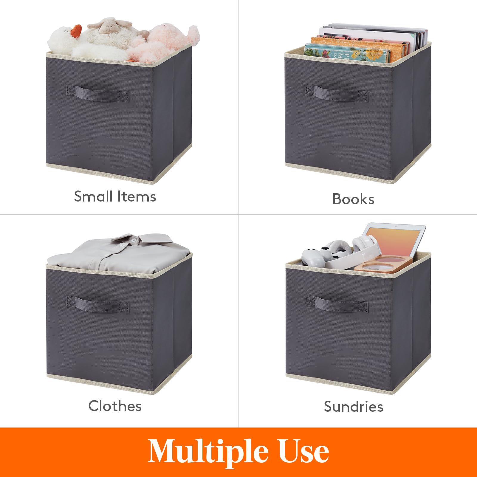 Lifewit cubes arranged on shelving demonstrating organized storage and tidy appearance