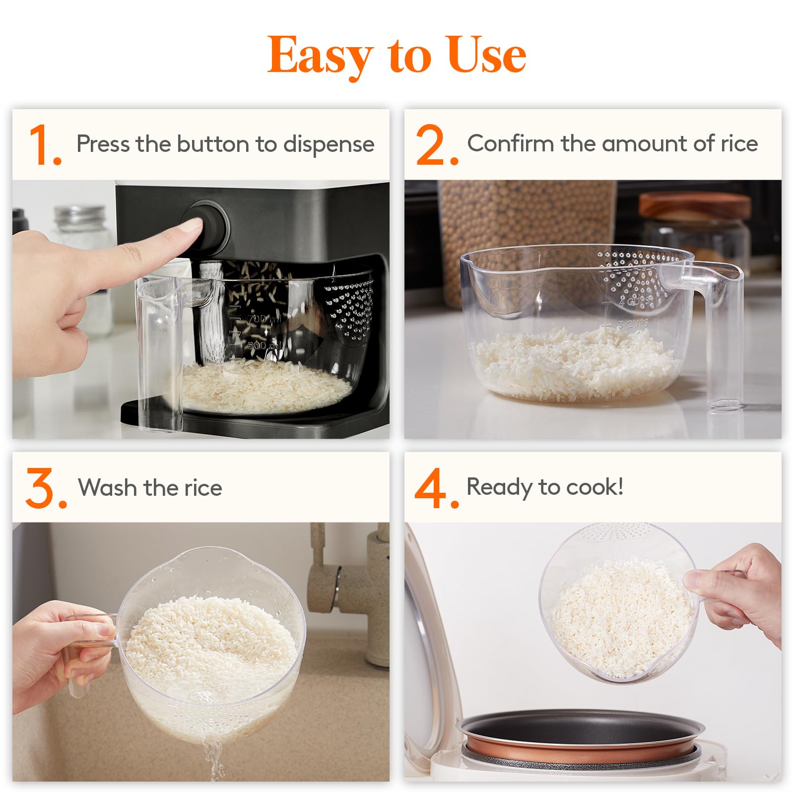 Lifewit disassembled parts for easy cleaning and maintenance