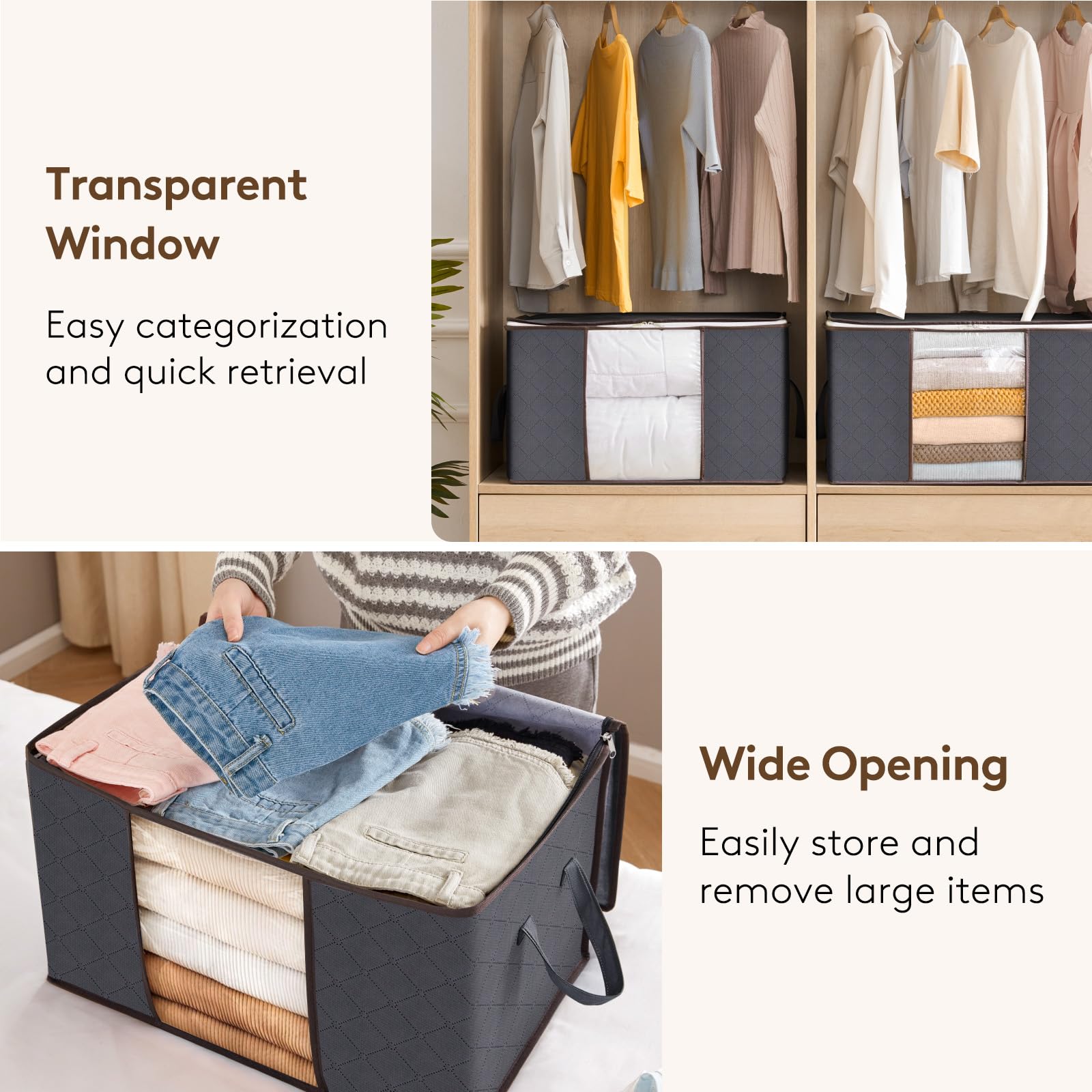 Lifewit bag folded flat to show compact storage and easy stow away
