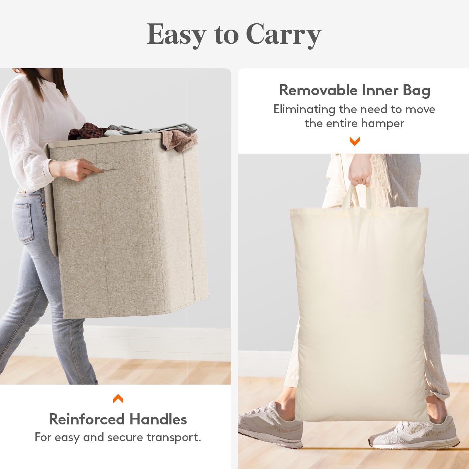 Lifewit folded flat for compact storage to save closet or garage space