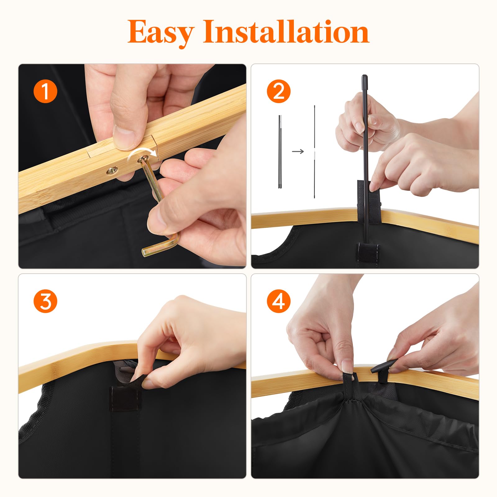 Lifewit folded flat for compact storage and space-saving benefit