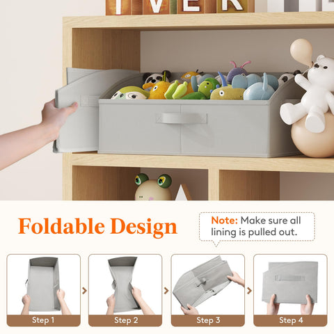 Lifewit folded flat for compact storage saving closet space