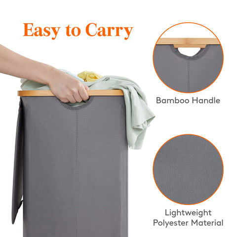 Lifewit folded flat for compact storage saving closet space