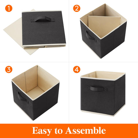 Lifewit folded flat cube demonstrating easy storage and space saving