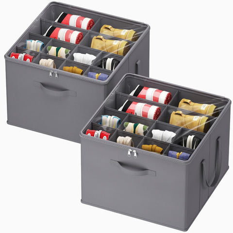 Lifewit front view of closed organizer showing neat storage and space savings