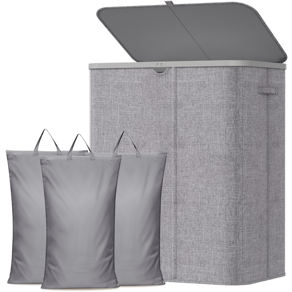 Lifewit front view with lid closed showing neat, covered storage benefit