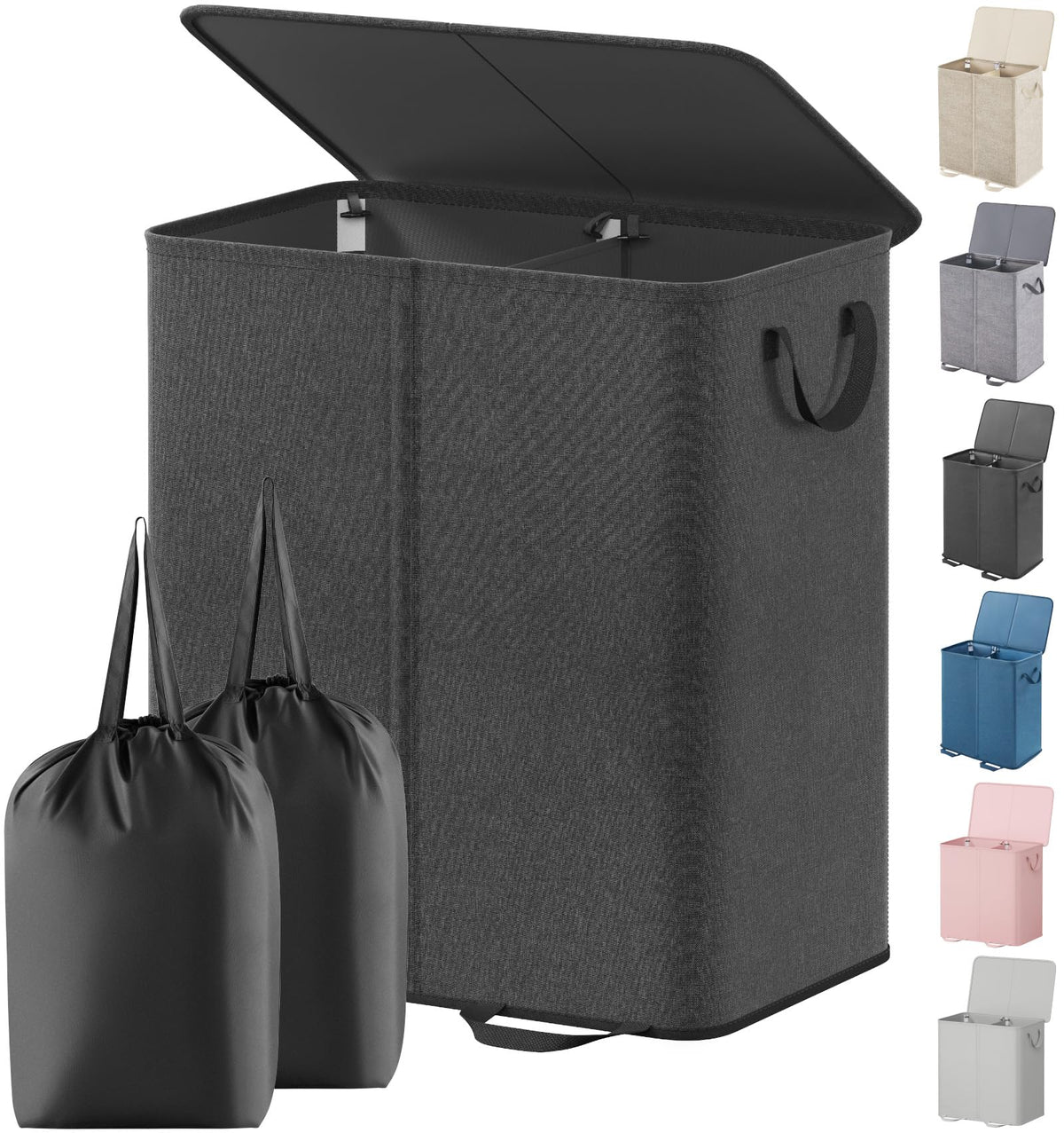 Lifewit front view with lid closed showing tidy storage benefit