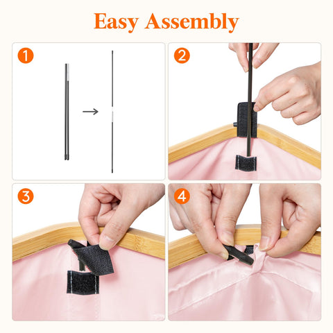 Lifewit folded flat for compact storage to save closet space
