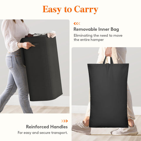 Lifewit folded flat for storage saves space when not in use
