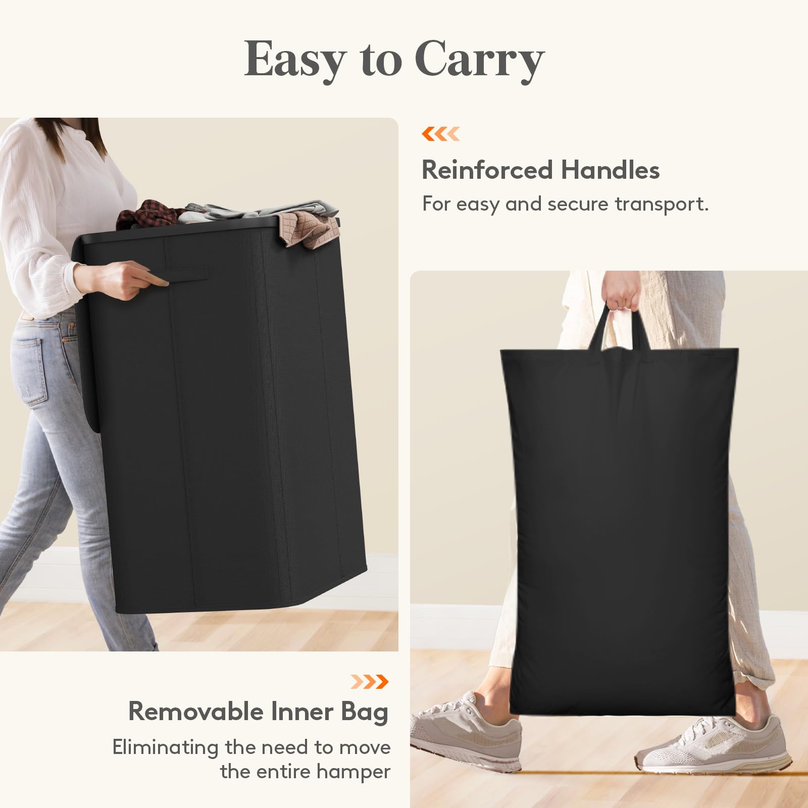 Lifewit folded flat for compact storage to save space benefit