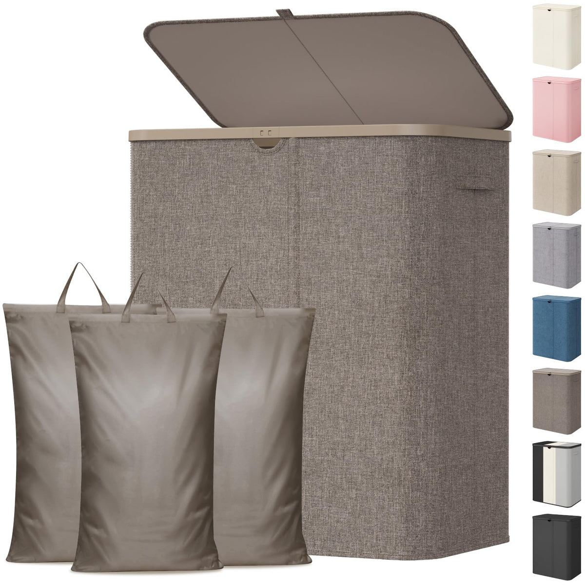 Lifewit front view showing closed lid and compact footprint for tidy storage