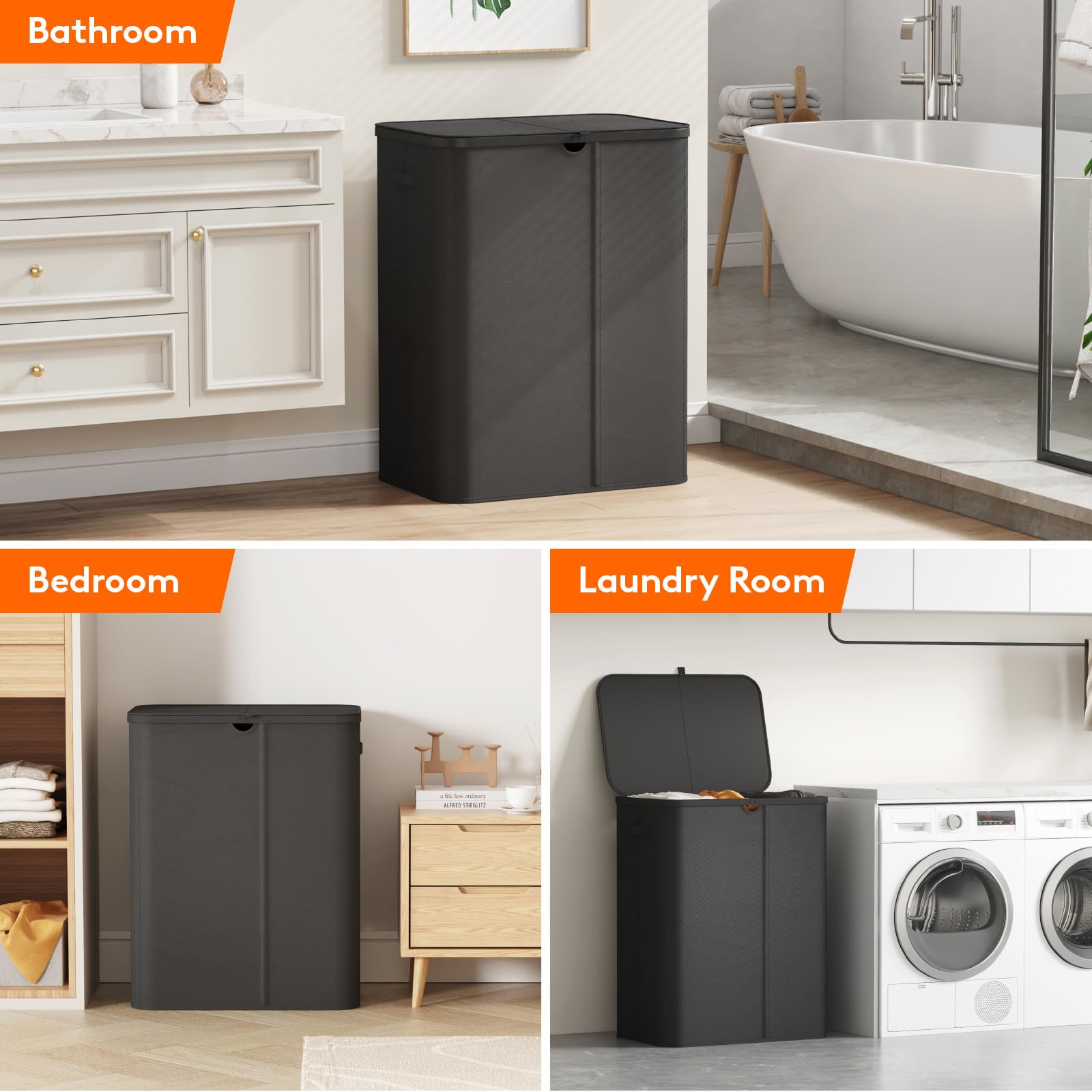 Lifewit in a bedroom setting blending with decor and keeping room tidy benefit