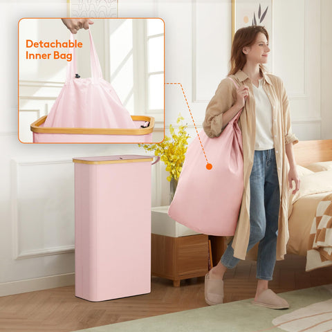 Lifewit removable inner bag shown for easy wash and transport