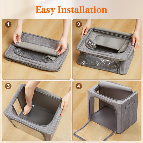 Lifewit handle and label detail for effortless transport and sorting benefit