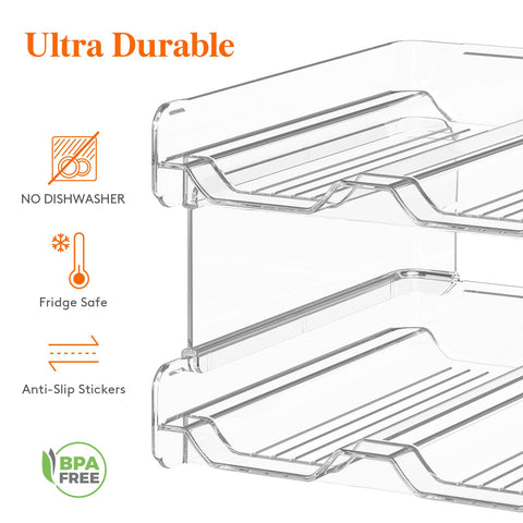 Lifewit in-fridge with chilled bottles shows compact cooling benefit