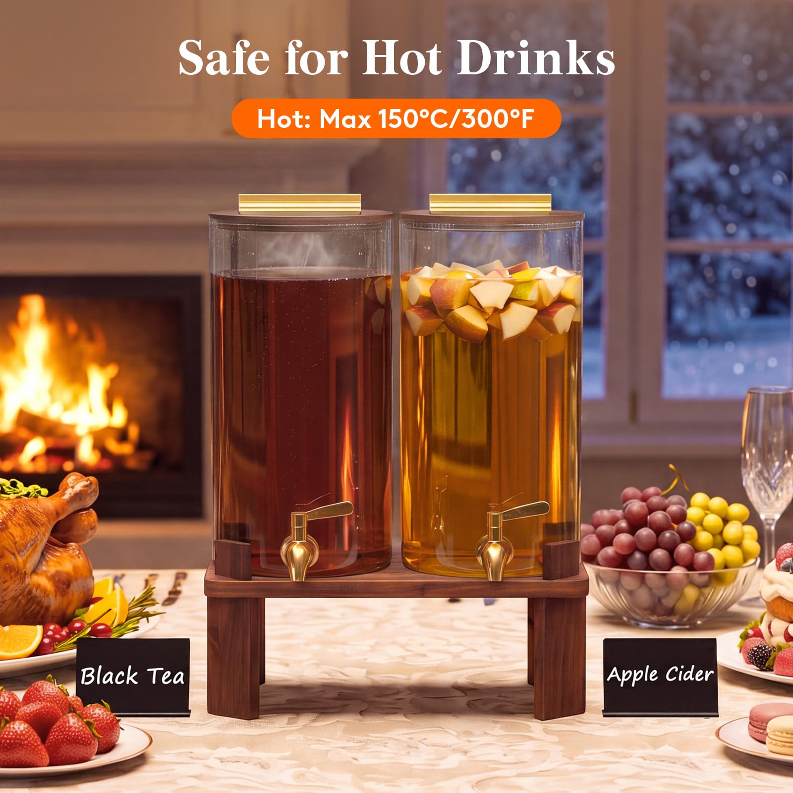 Lifewit dispenser in use at party offering easy self-serve convenience