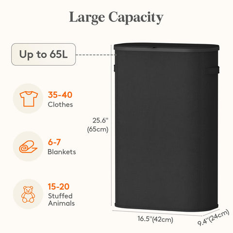 Lifewit removable inner bag detached for easy carry to washer