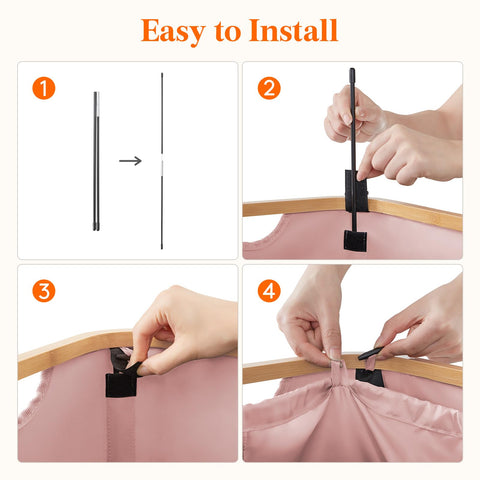 Lifewit folded flat for compact storage saving space benefit