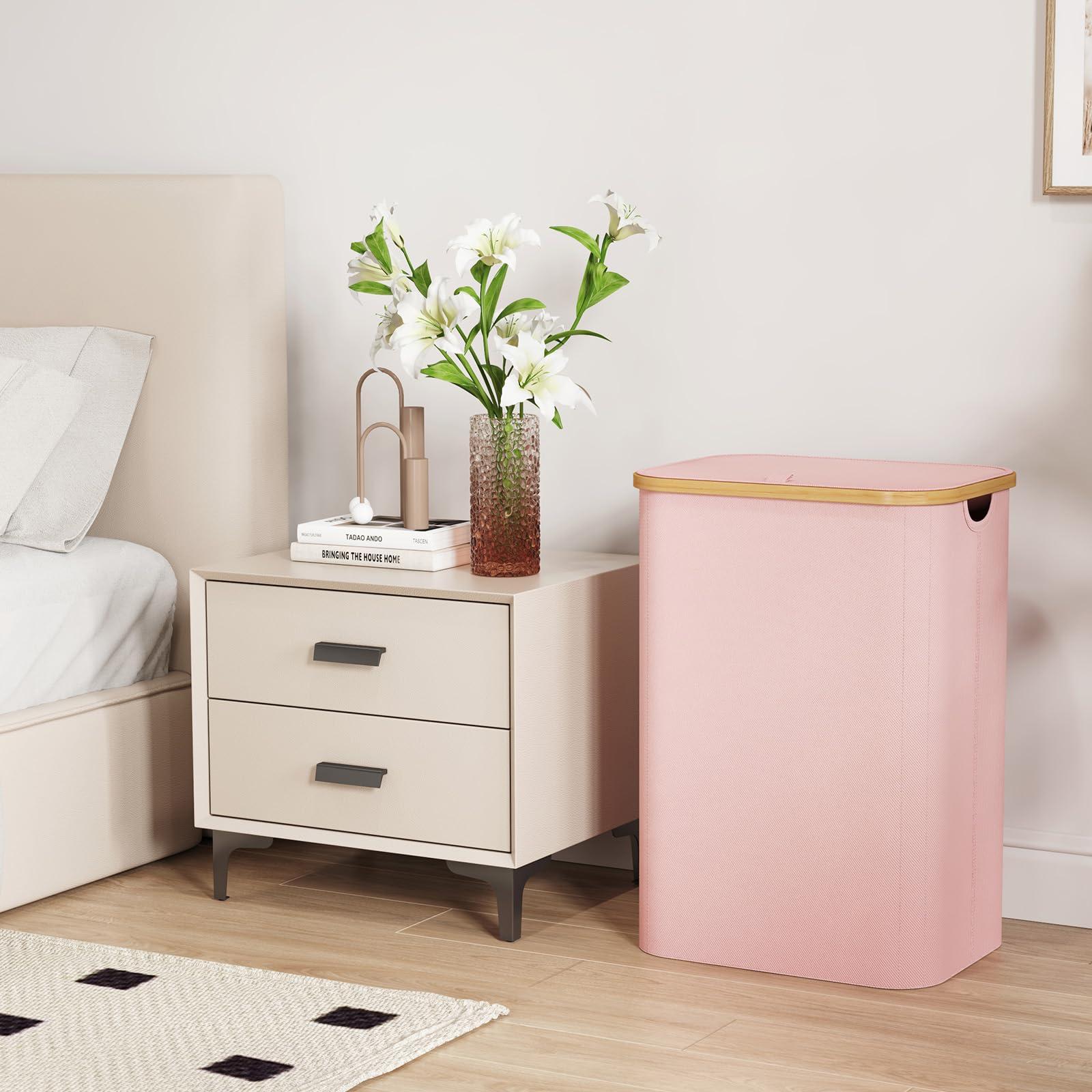 Lifewit removable inner bag lifted out for easy transport and washing