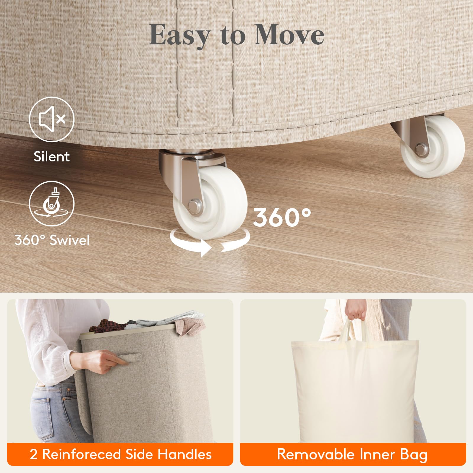 Lifewit lid and top handle close-up showing secure closure and easy grip