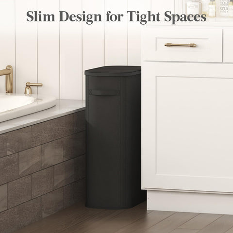 Lifewit laundry basket closed lid keeping clothes concealed and clean