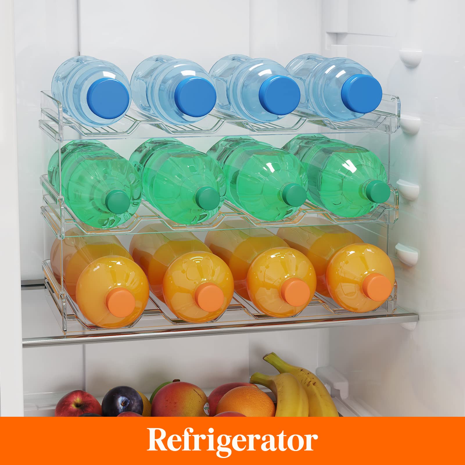 Lifewit organizer on kitchen counter creating tidy, reachable beverages