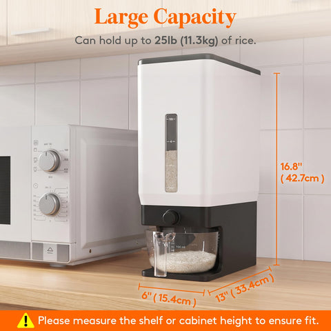 Lifewit transparent measuring cup detail for accurate portions