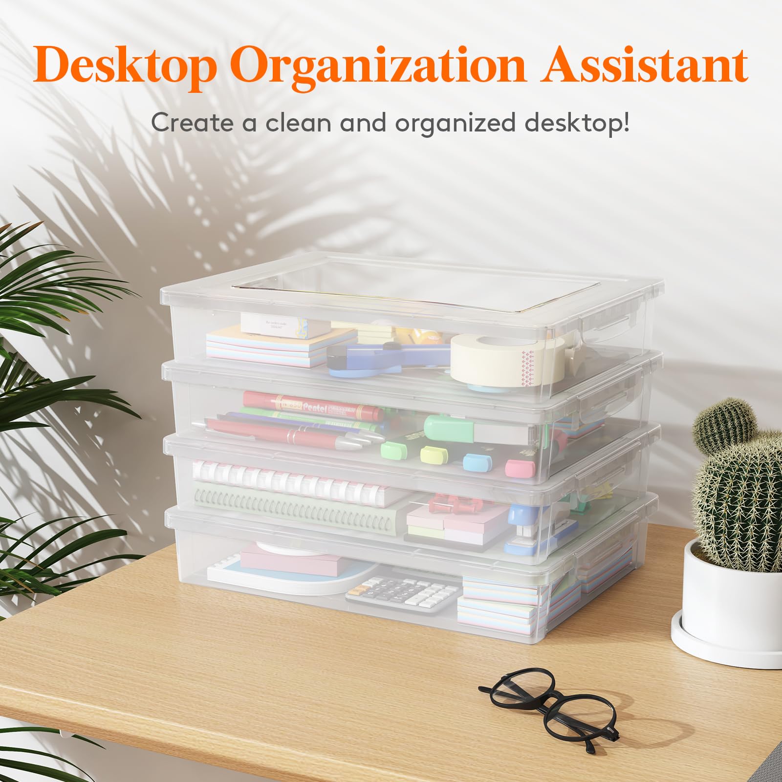 Lifewit in office desk setup showing tidy workspace benefit