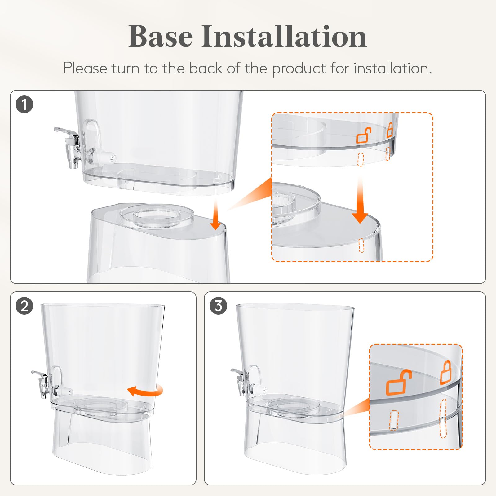 Lifewit packaging and instruction manual highlighting ready-to-use convenience benefit