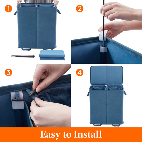 Lifewit removable bag close-up with drawstring and easier-transport benefit