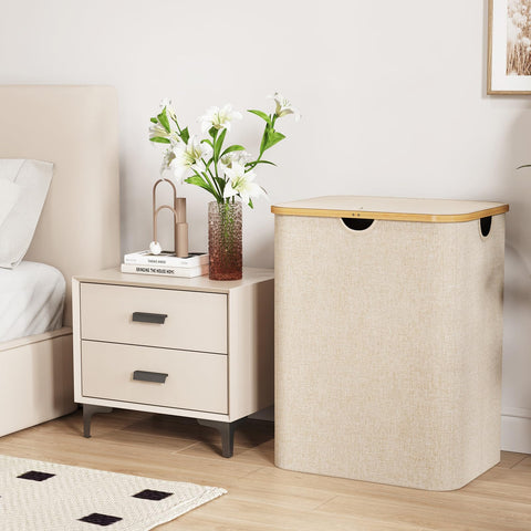 Lifewit two removable inner bags lifted out for washing and sorting