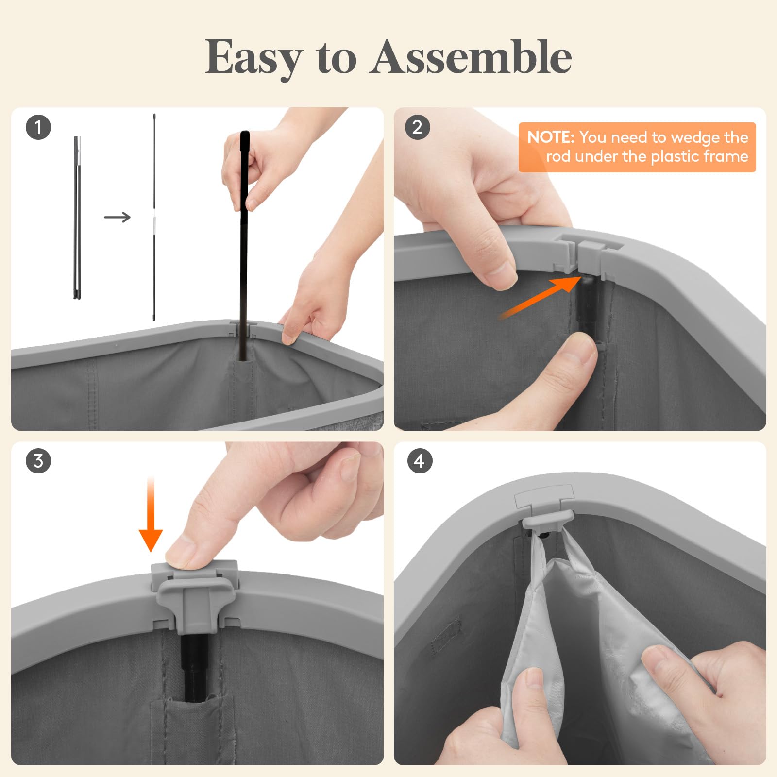 Lifewit inner bag being carried demonstrating convenient single-load transport