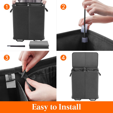Lifewit removable bag with handle for easy carry and transfer