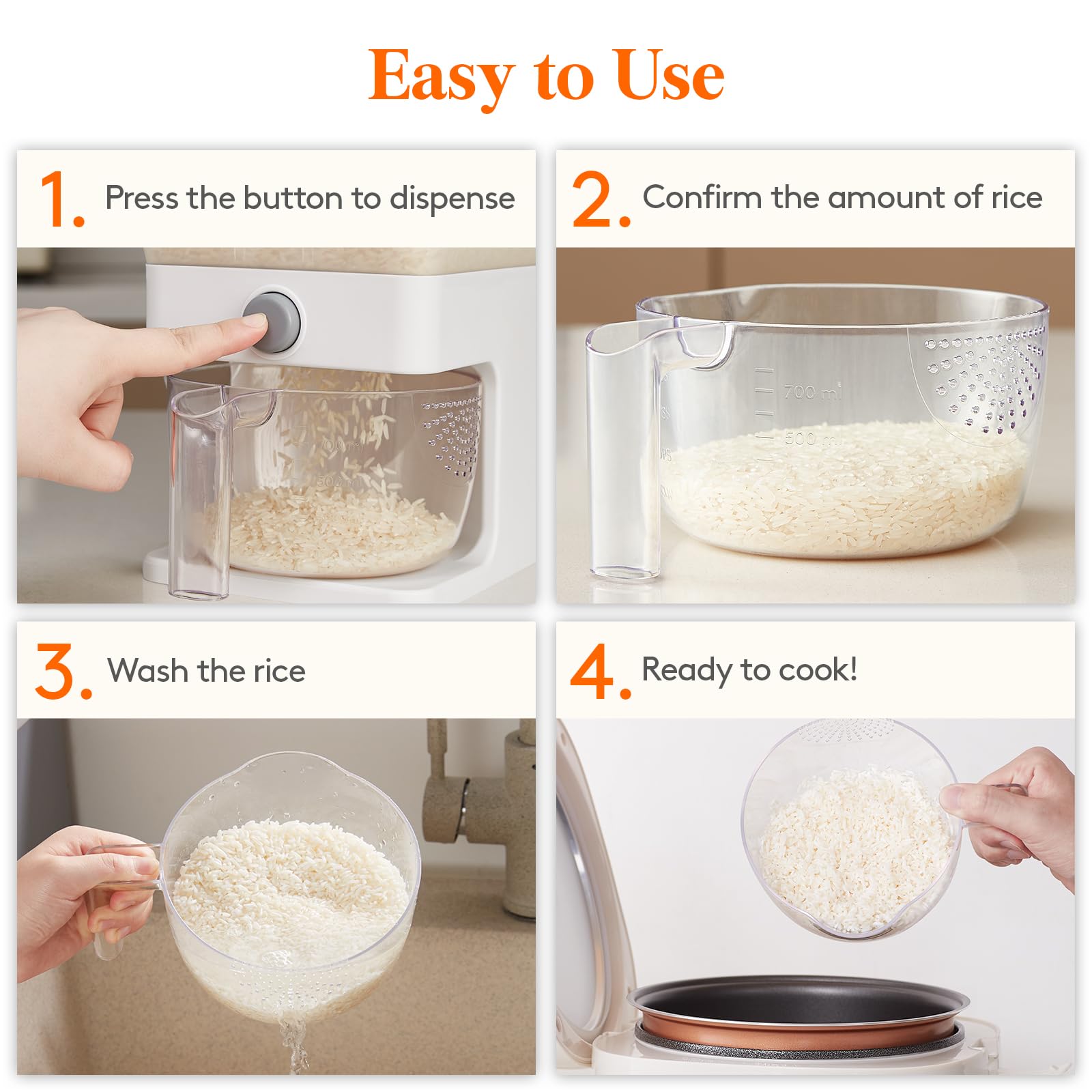 Lifewit in kitchen setting keeping countertop organized and tidy