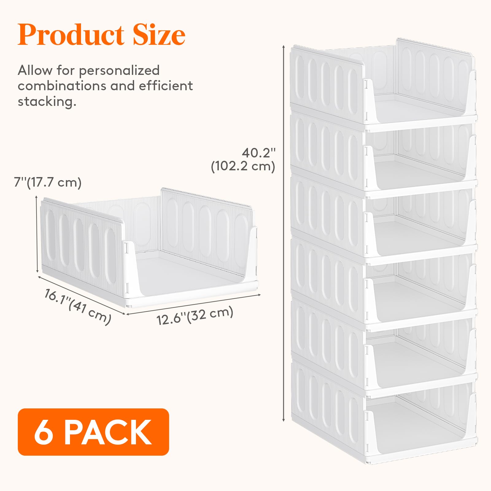 Lifewit side profile with ruler showing depth and compact space-saving benefit