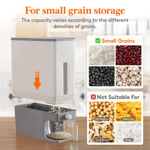 Lifewit placed on pantry shelf for scale comparison and space-saving benefit