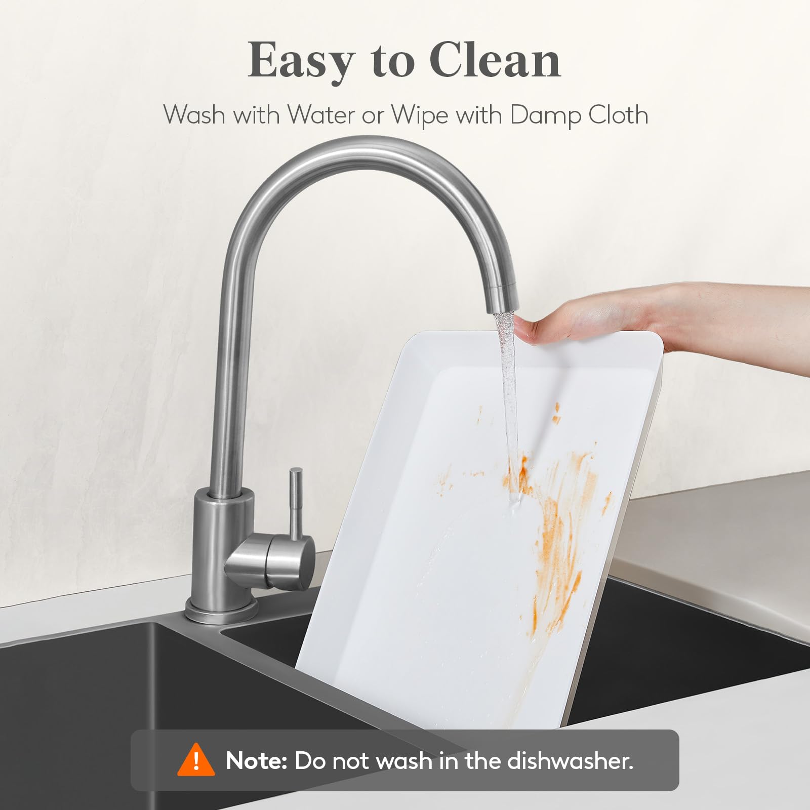Lifewit tray held in hand demonstrating size, lightweight handling, and scale