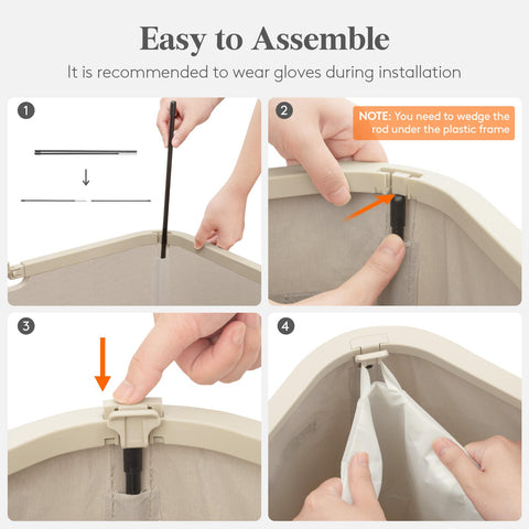 Lifewit close-up of finely stitched handles for secure and comfortable carrying