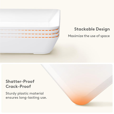 Lifewit smooth surface texture close-up for easy cleaning and safe handling