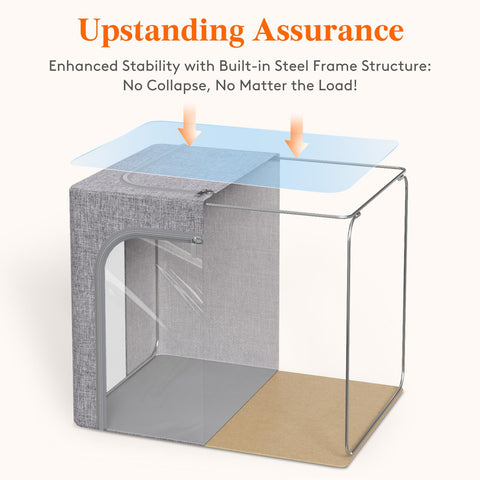Lifewit top zipper open demonstrating quick access and easy retrieval
