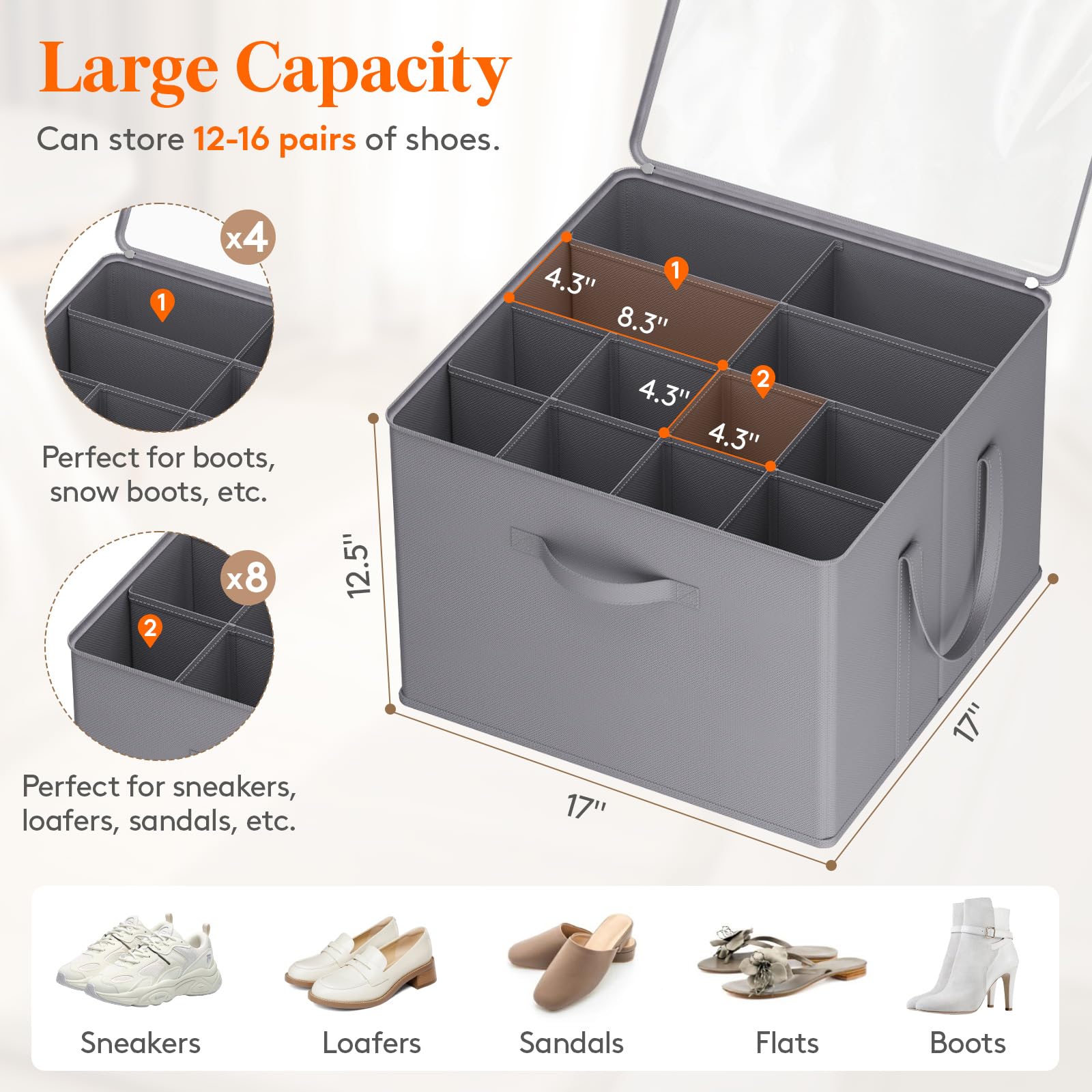 Lifewit clear transparent cover close-up for quick identification and dust protection