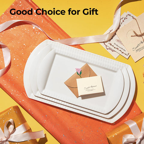 LIFVER platter held by hand showing scale and ergonomic grip for safe carrying
