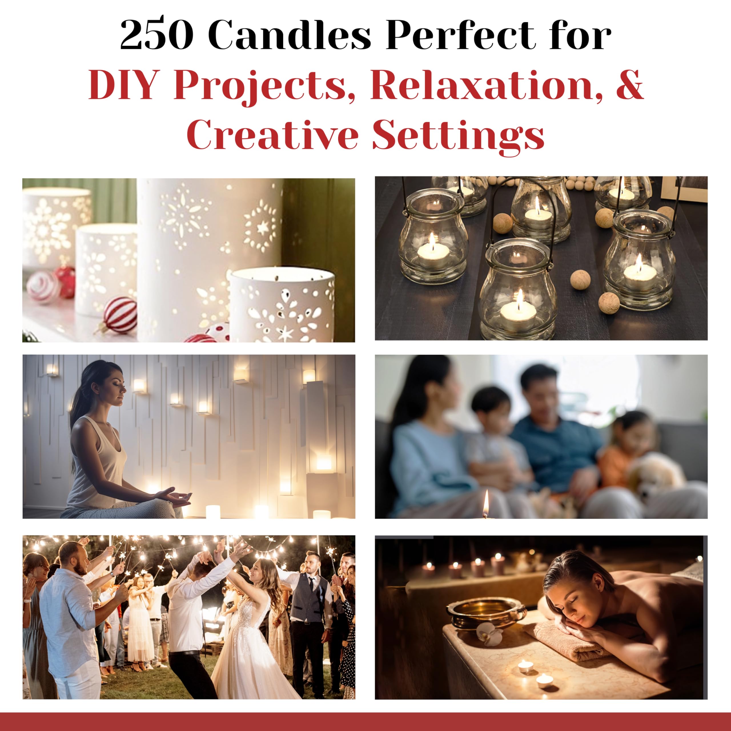Light In The Dark candles in glass lantern giving warm decorative glow